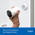 Caméra de sécurité Tapo C425 WiFi Extérieure sans Fil 2K+-0