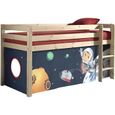 Vipack - Tente de lit astronaute, pour lit mi-hauteur Alex, Sofie, Charlotte, Astrid-0