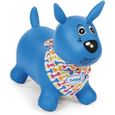 Ballon sauteur chien bleu LUDI - pour enfant dès 10 mois - intérieur et extérieur-0