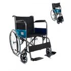 MOBICLINIC SPANISH LEADING COMPANY SINCE 1985 Fauteuil Roulant Pliable Léger Mobiclinic Alcazar Avec Frein Siège 46cm Repose-pieds pliants Accoudoirs rembourrés Robuste