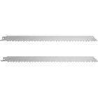 JARDIAFFAIRES Lot de 2 lames de scie sabre inox Bahco 3944-300-3-MEAT viande et glace