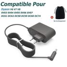 HOM2SEEKER Chargeur pour Dyson V6 V7 V8 SV03 SV04 SV05 SV06 SV07 Absolute/Motorhead/Animal Aspirateur Chargeur avec Sac de Rangement