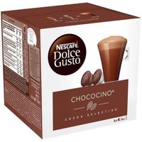 LOT DE 2 - DOLCE GUSTO - Chococino Dosettes de chocolat - boite de 16 capsules 