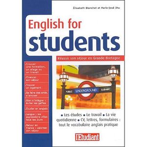 AUTRES LIVRES ENGLISH FOR STUDENTS ; REUSSIR SON SEJOUR EN GRAND