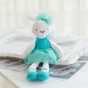 PELUCHE Bleu - 42 cm - Cute Stuffed Plush Rabbit Toy For B