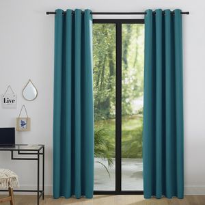 Rideau Bleu Turquoise