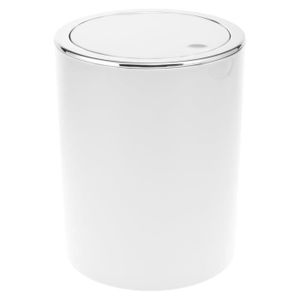 Poubelle Salle De Bain 5 Litre Achat Vente Pas Cher
