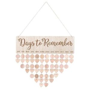 Calendrier Anniversaire En Bois Cdiscount Calendrier Anniversaire En Bois Cdiscount