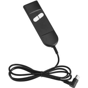 Interrupteur électrique noir pour fauteuil inclinable, contrôleur de