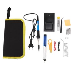 FER - POSTE A SOUDER Cikonielf outils de soudage électriques Kit de fer à souder électrique, température réglable, outils de quincaillerie lampe
