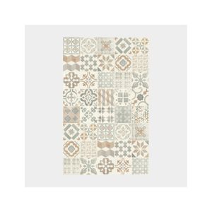 Tapis Vinyl Carreaux De Ciment 120x200 Tapis Vinyl Carreaux De Ciment Achat Vente Pas Cher