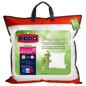 Dodo - oreiller 40x60 protection active anti-acariens moelleux