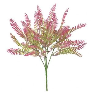 FLEUR ARTIFICIELLE Plants artificiels Faux fleurs en plastique plantes arbustes artificielles Décor extérieure intérieure rose rouge