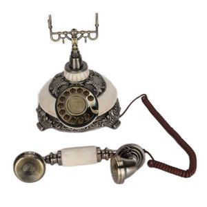 PIÈCE TÉLÉPHONE minifinker téléphone à rotation vintage Téléphone 