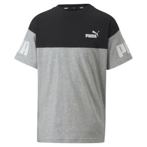 T-SHIRT T-shirt enfant Puma Poweright gray heather