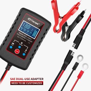 Generic Chargeur de batterie de voiture Moto automatique 110V à 220V à 12V  6A LCD Smart à prix pas cher