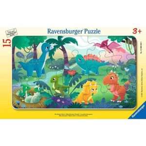 PUZZLE Puzzle cadre 15 pièces - RAVENSBURGER - Les petits