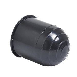 Botreelife Capot de couvercle de boule de remorquage en caoutchouc Attelage de remorque Caravan Trailer Protect 