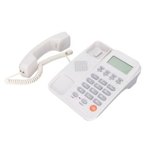 Téléphone fixe téléphone de bureau KXT2026CID téléphone filaire F