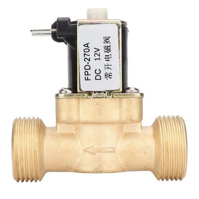 U00c9lectrovannes 1-1/4" En Laiton Normalement Fermu00e9 24 Heures U00e9lectrovanne