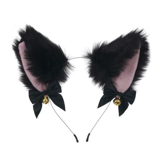 Serre-tête Oreilles De Chat – Accessoire Cosplay Enfant Pour Déguisement Halloween Ou Fête