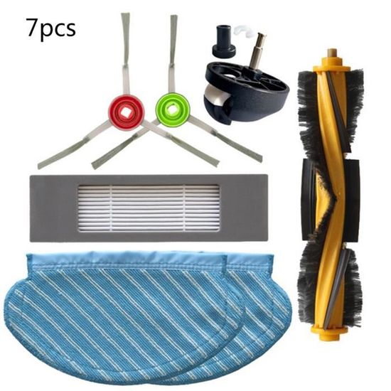 Lot De 5 Chiffons De Rechange Pour Robot Aspirateur Deebot Ozmo 920/950 - Tissu Doux Bleu, Nettoie Sans Rayer - Améliore La Performance De Nettoyage - 8