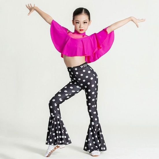 Vuncio Ensemble Enfant Filles Pantalon et Tee Shirt Manche Courte