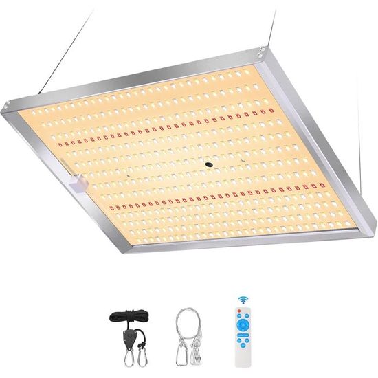 Lampe Horticole LED 100W MICCYE Spectre Complet 450 LEDs Avec Minuterie Et Télécommande - Croissance Plantes Intérieur
