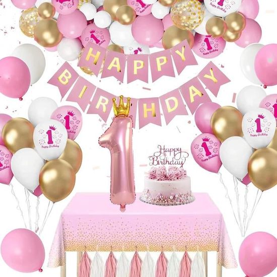 Arche de Ballons Roses avec Papillons et Champignons, Bannière de Fond Décorative, Décorations de Fête pour Anniversaire, Accessoires de Photographie pour Baby Shower et Célébrations