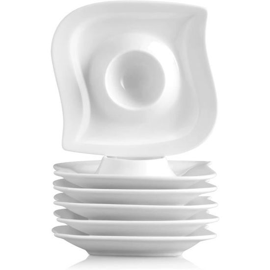 Lot De 6 Coquetier Ceramique, Coquetiers Colorés En Céramique