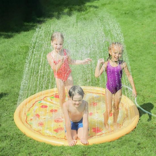 Water Spray Pad Jeux D'extérieur pour Enfants en Plein Air Spray Pads Gonflables pour Jet d'eau en PVC Jouet Gonflable