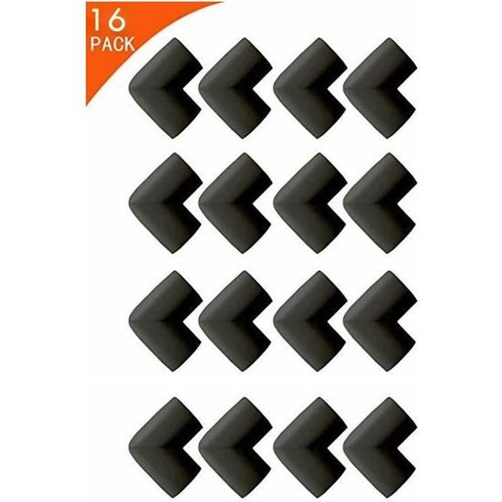 Protecteurs De Coins Pour Bébé Happy Chlea - 10 Pièces Avec Mousse Active + 2 Bloque-portes Offerts - Blanc Ivoire