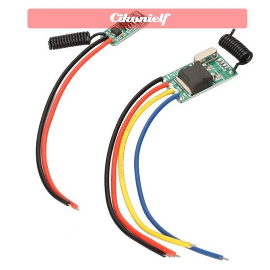 RF Fernbedienungsschalter 433 MHz - Drahtlose Steuerung Für Licht & Mehr