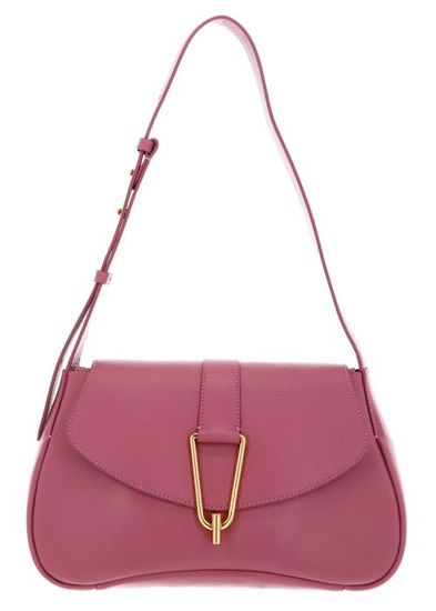 Sac Bandoulière COCCINELLE Best En Cuir - Powder Pink, Ajustable, Parfait Pour Sortir