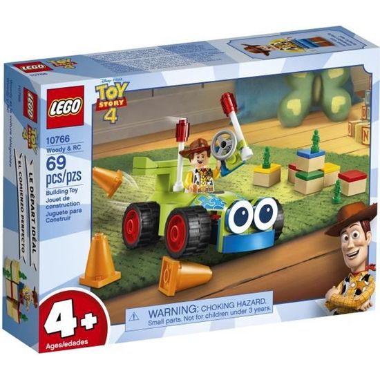 LEGO® 4+ TOY STORY™ 10766 Woody et RC - Disney - Pixar