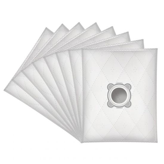 Sacs Aspirateur Rowenta - Lot De 10 - Compatible Silence Force Extreme, Artec 2 - Filtration 99%