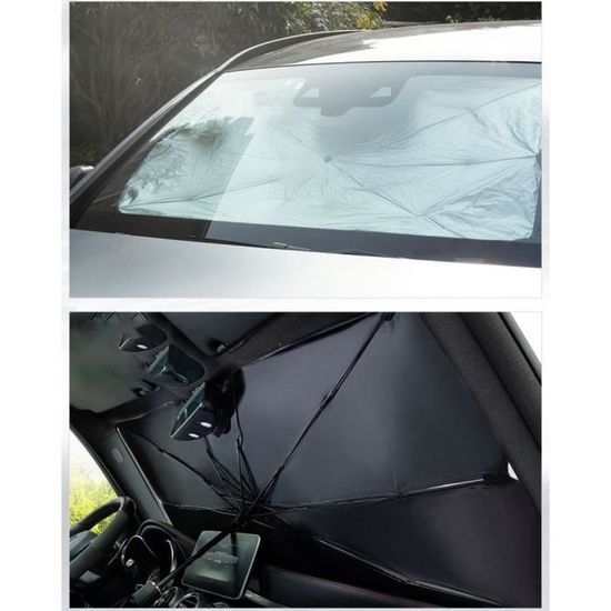 Pare-soleil de voiture intérieur fenêtre avant couverture anti UV  protecteur pare-soleil parapluie - 79*130*145cm - Cdiscount Auto