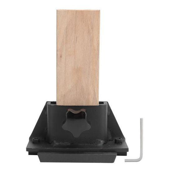 Banc De Bijoutier En Bois Et Fer - Support De Travail Pour Polissage Et Coupe De Bijoux