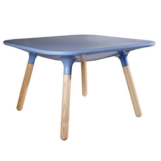 Table Basse Marguerite Bleu Hauteur 45 Cm Achat Vente Table De