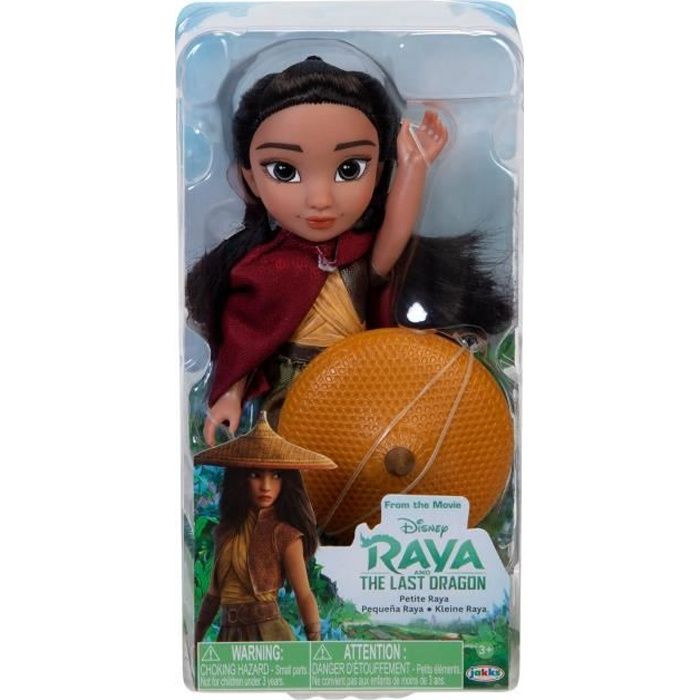 DISNEY Poupée Raya en plastique - 15 cm