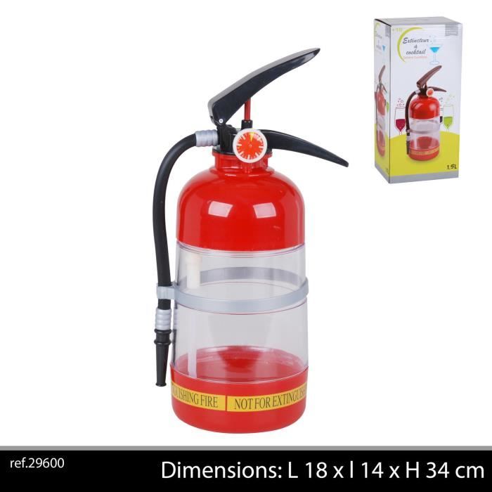 EXTINCTEUR DE SOIF COCKTAIL ALCOOL FETE BOISSON INSOLITE BOIRE MARIAGE APERO APERITIF FESTIF