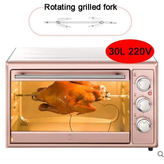 Fours à pizza extérieurs MAOMAOQUEENss Petit Four MéNager De Grande Capacité 30L 1600W, Minutage PréCis Et ContrôLe PréC 96188