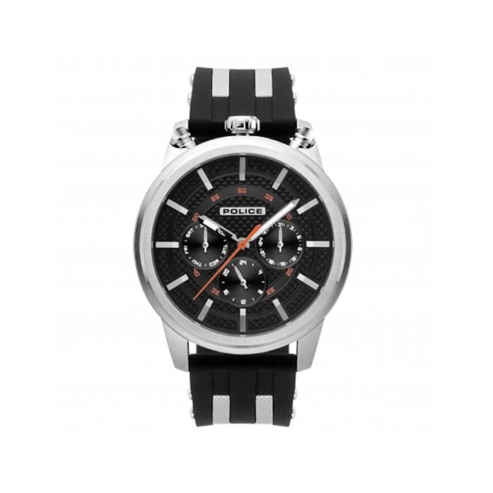 Police Montres Noir pour Homme - PL.15414JS-02P 48mm