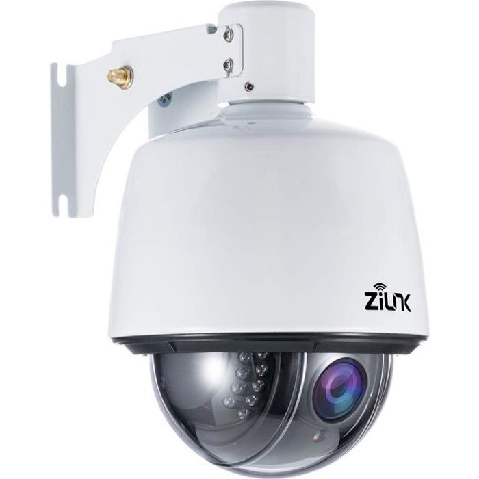 ZILNK 2MP WiFi Caméra Surveillance Outdoor, Caméra Extérieur sans Fil, Camera de Sécurite Extérieure avec 5X Optical Zoom, IP65 impé