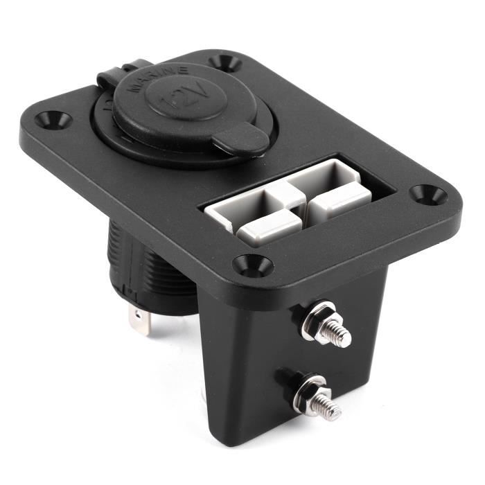 HURRISE Prise allume-cigare Prise adaptateur allume-cigare double sortie 50A 600W pour camion de bus de camping-car de yacht de