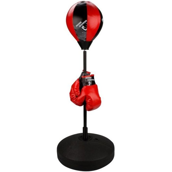 Punching ball Avento reflex junior noir/rouge