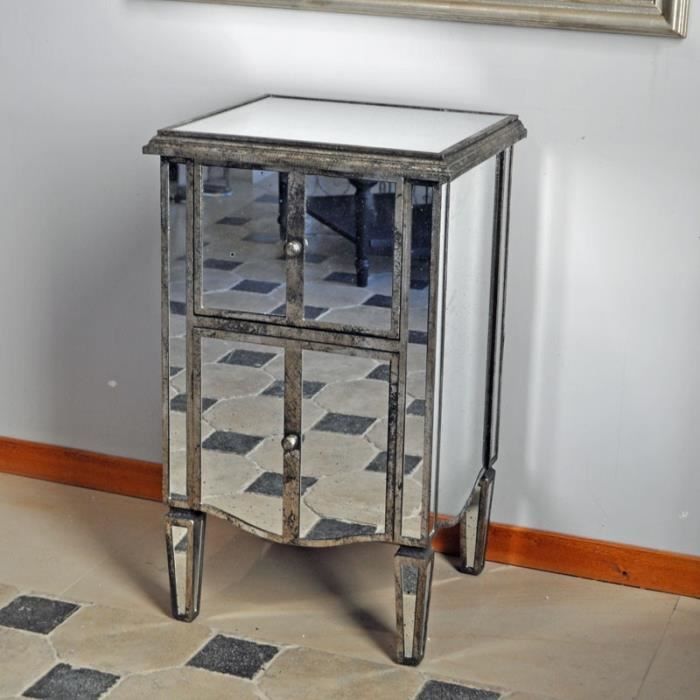 Table Chevet Miroir