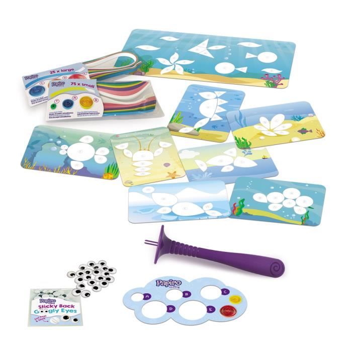 JUMBO Papiro Pack quilling Océan
