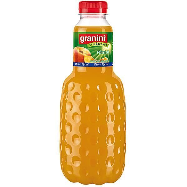 Granini jus De Fruit pêche 6 x 1 litres