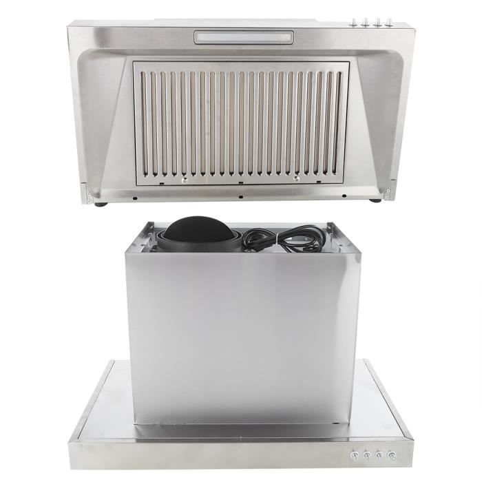 Filtre Hotte Hotte murale à flux d'air Hotte aspirante Appareils de cuisine ménagers (prise UE 220 V)